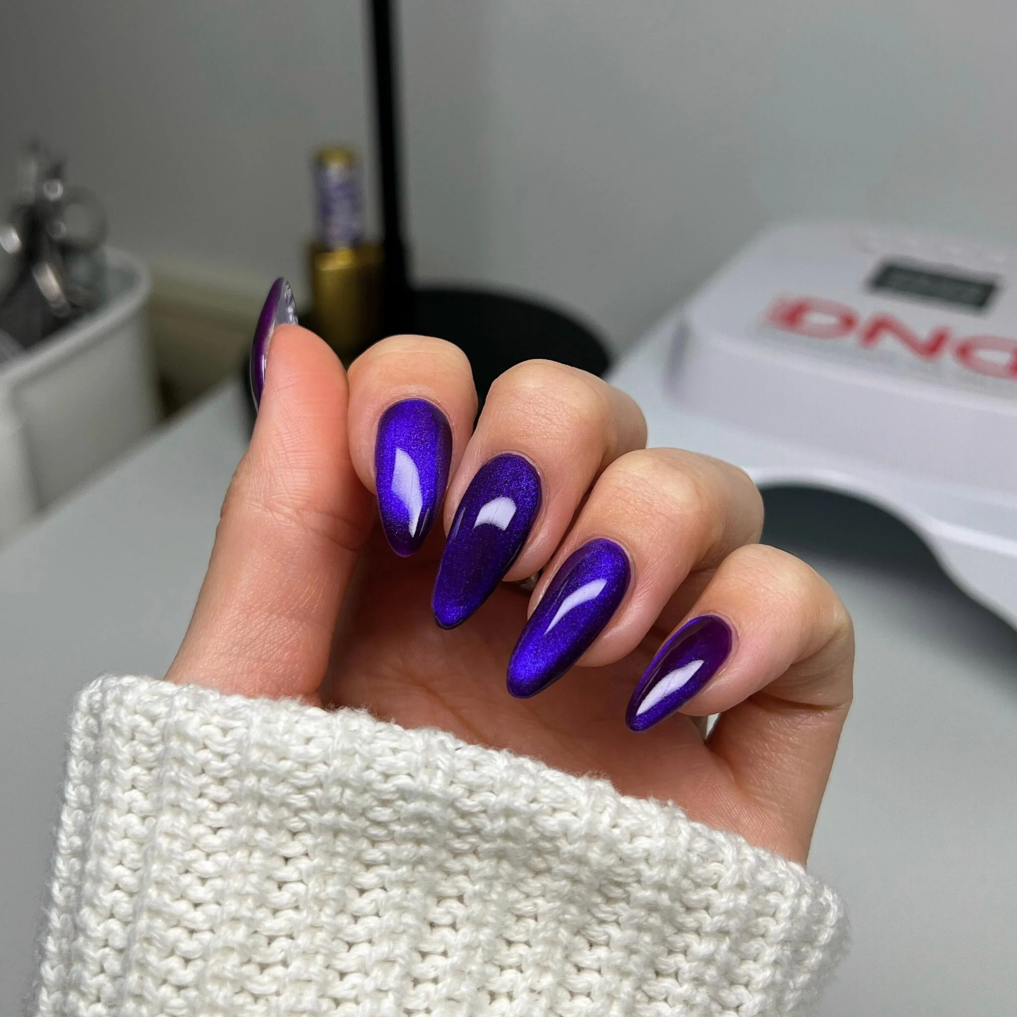 DIVA 9D Cat Eye Glassball #03 - Puma Purple - Image 3