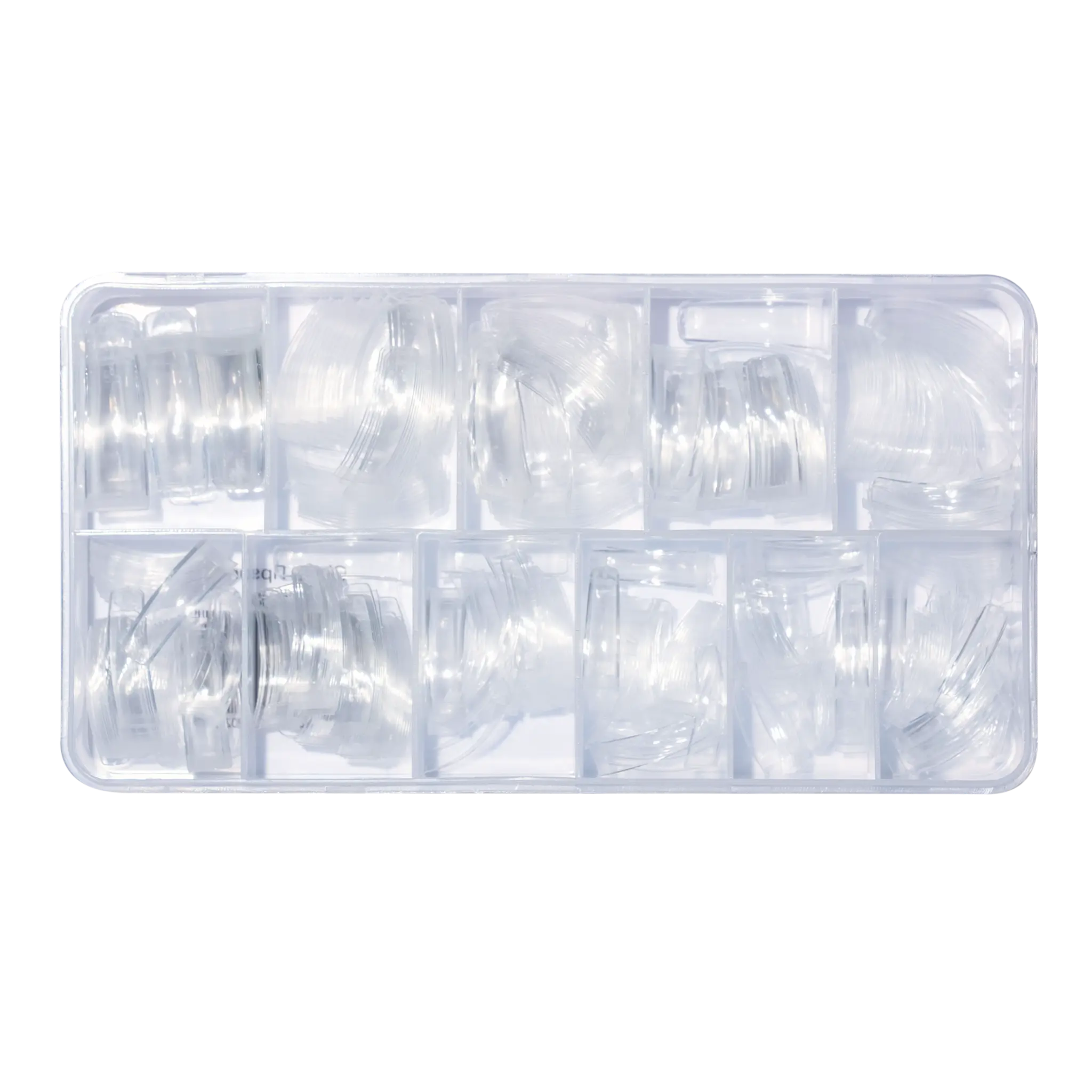 Acrylic Tips - Clear - Image 2
