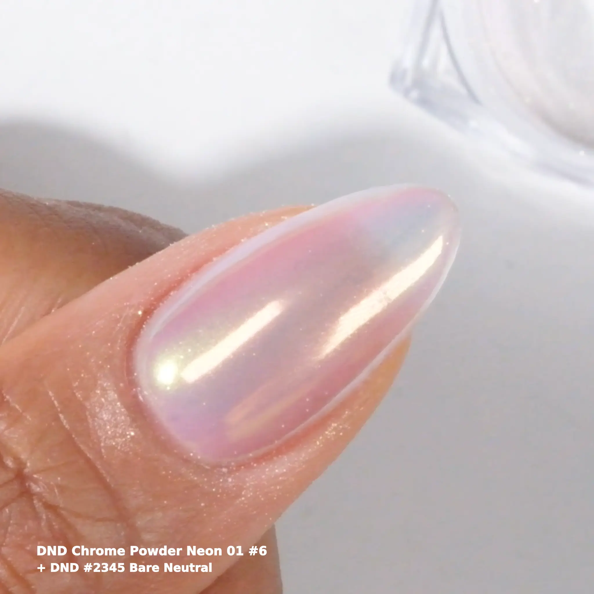 DND Chrome Powder β Neon #01 (12pcs.) - Image 4