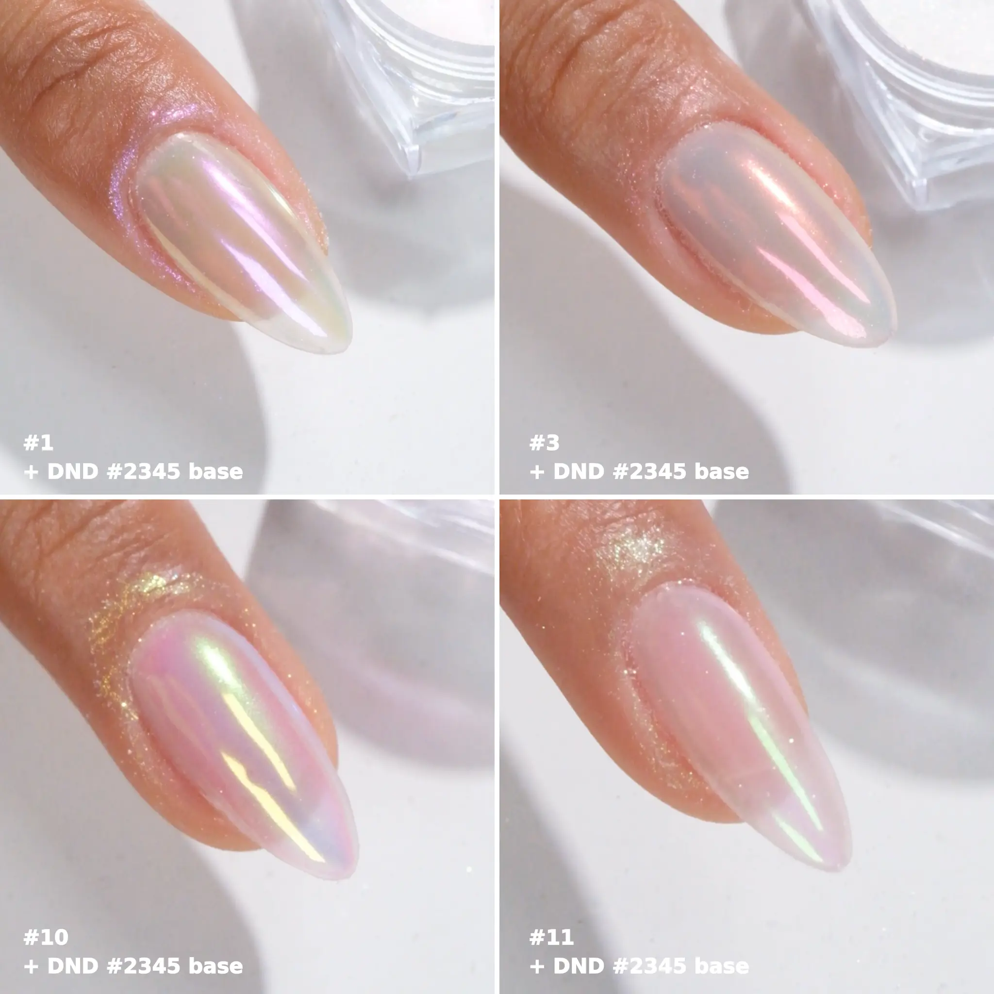 DND Chrome Powder β Neon #01 (12pcs.) - Image 5