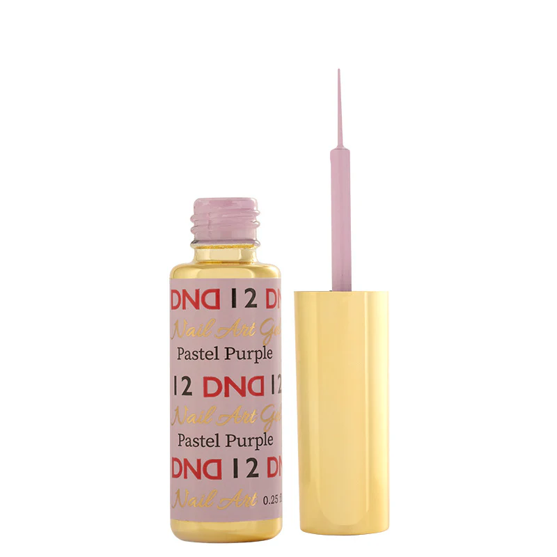 DND12 - Classic Pastel Purple Gel Art Liner - Image 2