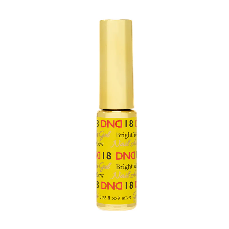 DND18 - Classic Bright Yellow Gel Art Liner