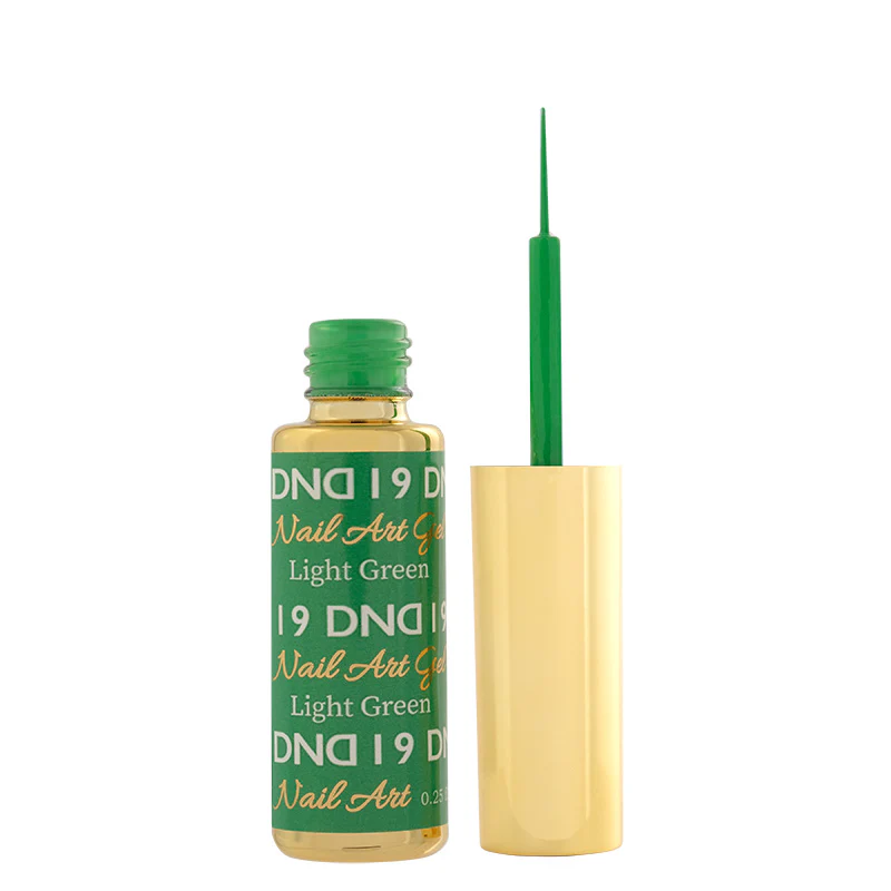 DND19 - Classic Light Green Gel Art Liner - Image 2