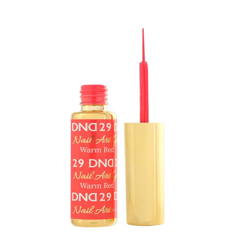 DND29 - Classic Warm Red Gel Art Liner - Image 2