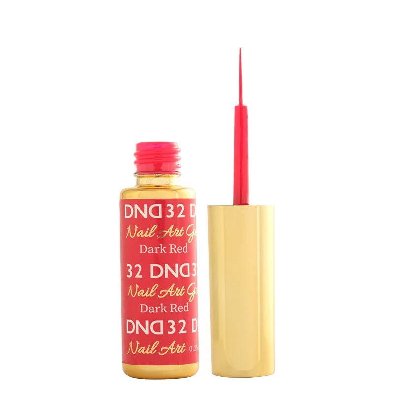 DND32 - Classic Dark Red Gel Art Liner - Image 2