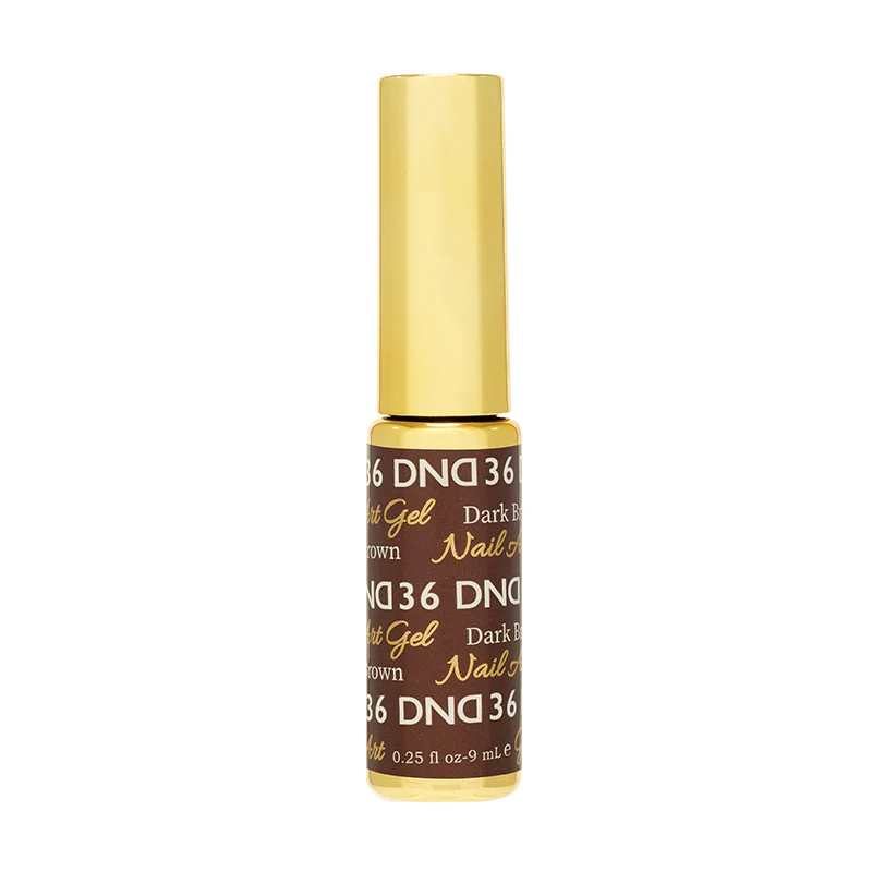 DND36 - Classic Dark Brown Gel Art Liner