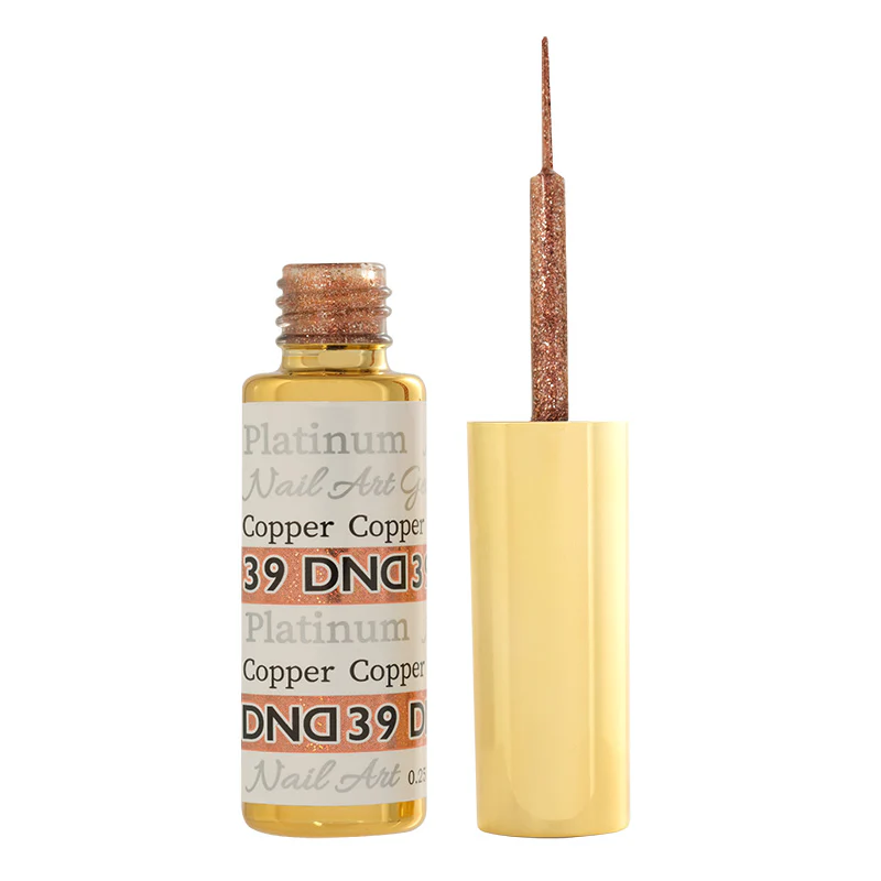 DND39 - Platinum Copper Gel Art Liner