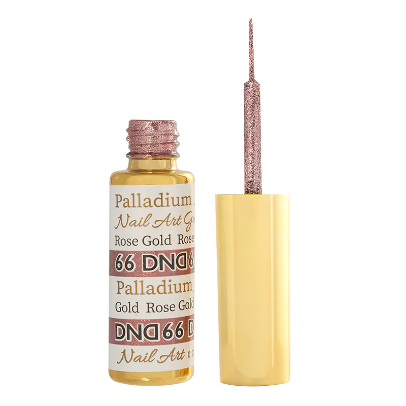 DND66 - Palladium Rose Gold Gel Art Liner