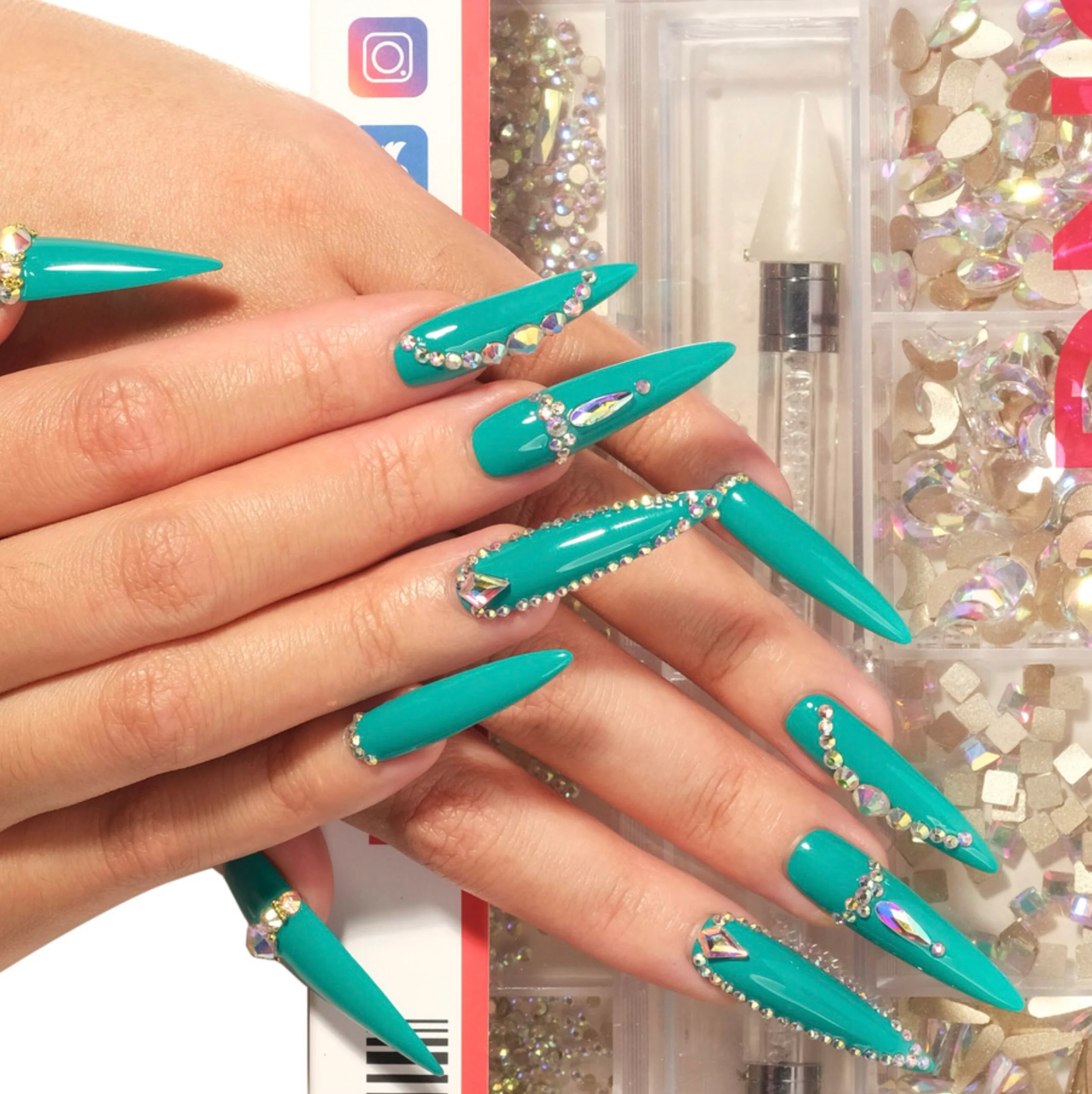 Nail Crystal Kit AB #01 - Image 2