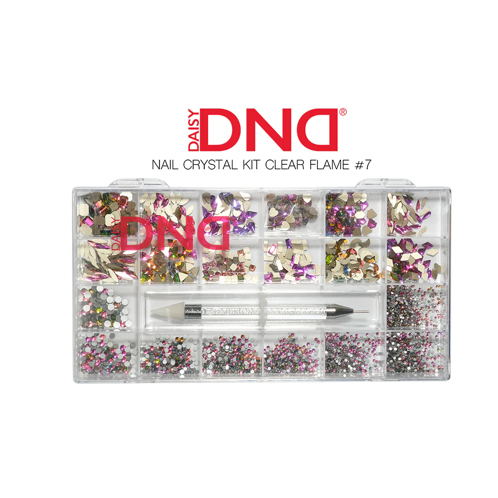 Nail Crystal Kit Clear Flame #07