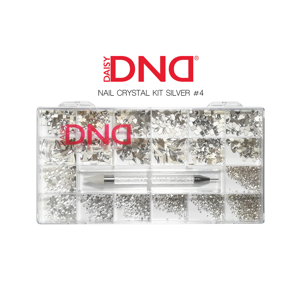 Nail Crystal Kit Silver #04