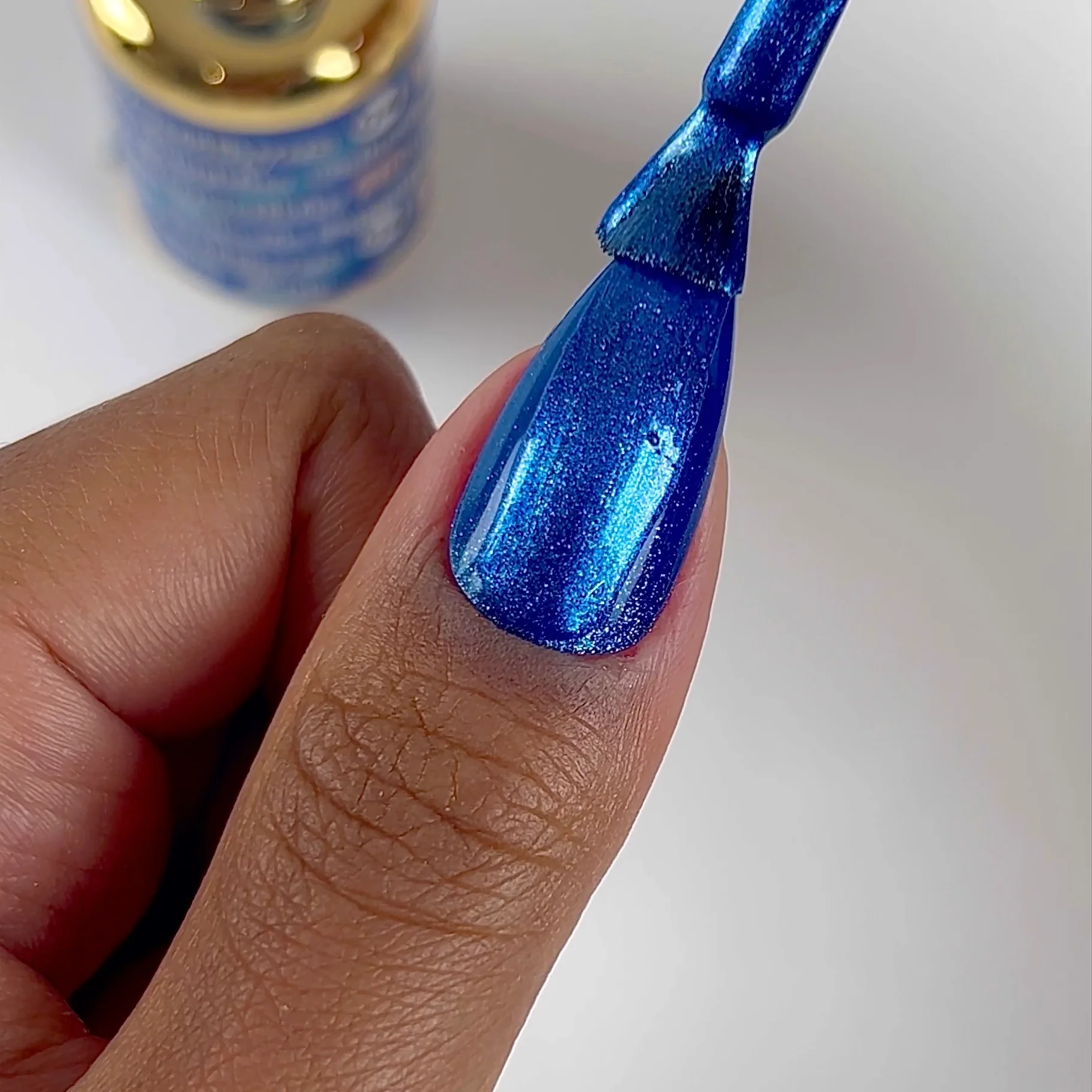 9D Cat Eye Smoothie #04 - Galactic Sapphire - Image 7
