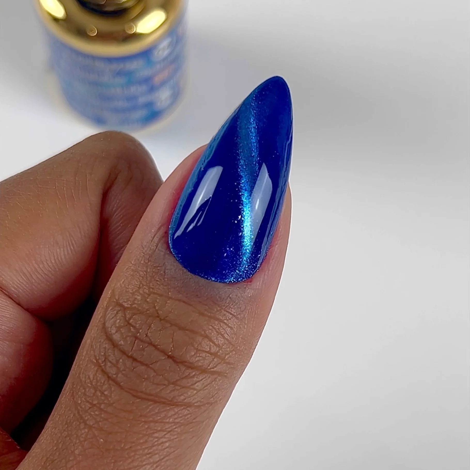 9D Cat Eye Smoothie #04 - Galactic Sapphire - Image 8