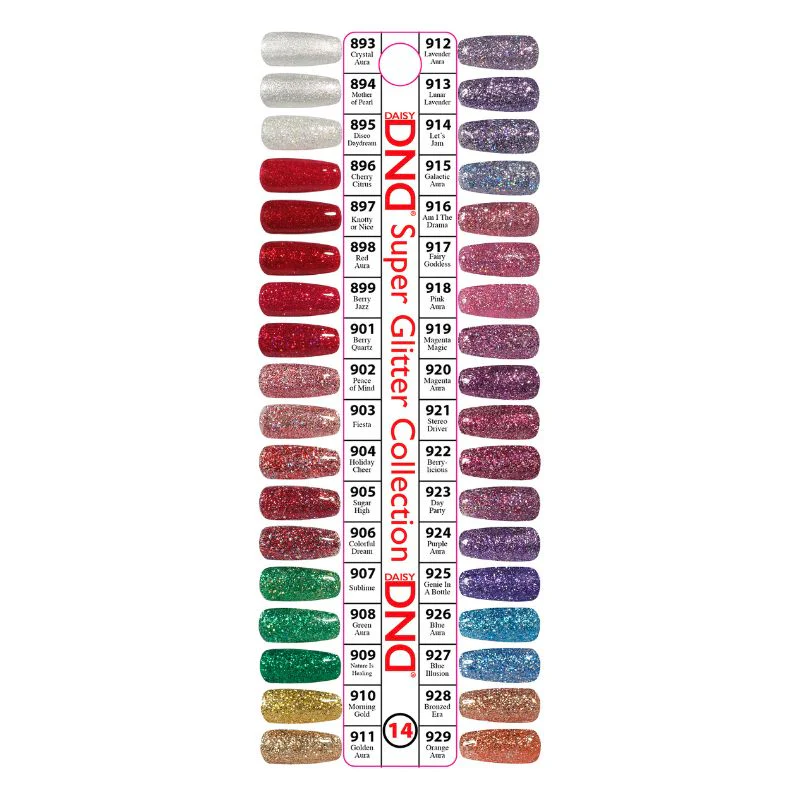 Super Glitter Collection - Full 36 Set - Image 2