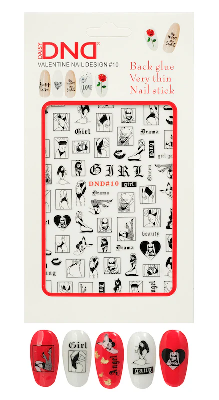 Valentine's Day Nail Art Stickers - Image 3