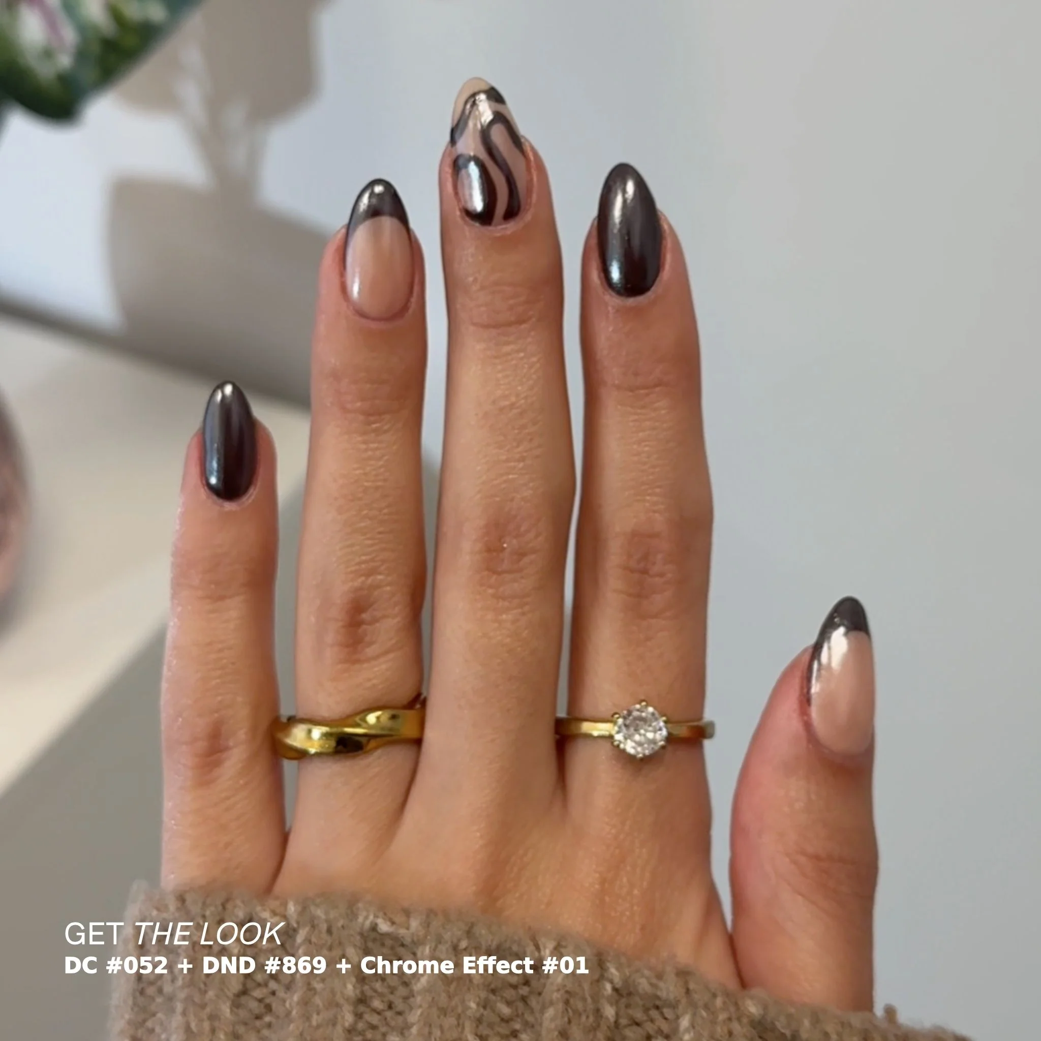 DND Chrome Effect White Pearl #01 - Image 4